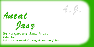 antal jasz business card